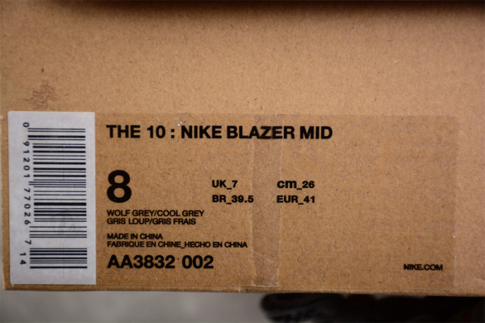 serena williams x off-white x blazer studio mid